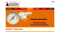 Desktop Screenshot of leadingarrow.org